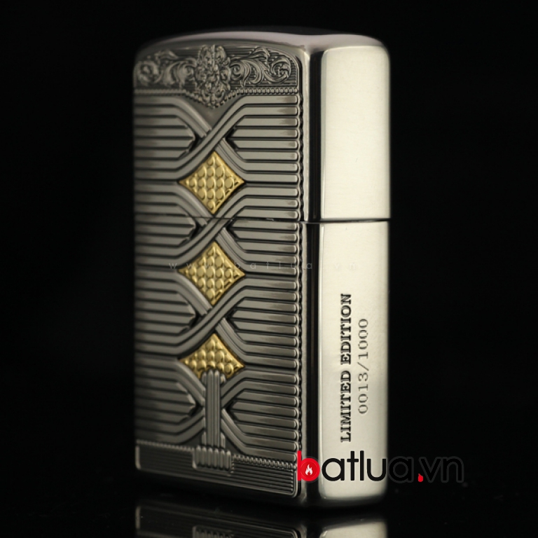 Bật lửa Zippo phiên bản bạc cổ Hàn Quốc