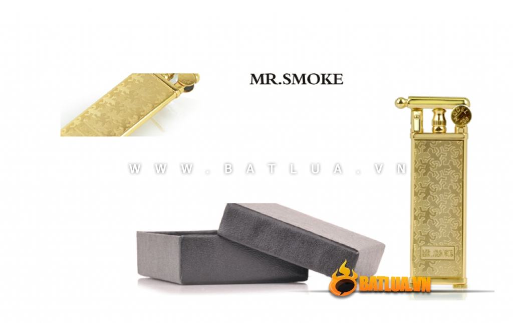 Bật lửa Mr. Smoke chính hãng Nhật Bản cấu tạo từ đồng nguyên chất Bihumanbu JP011