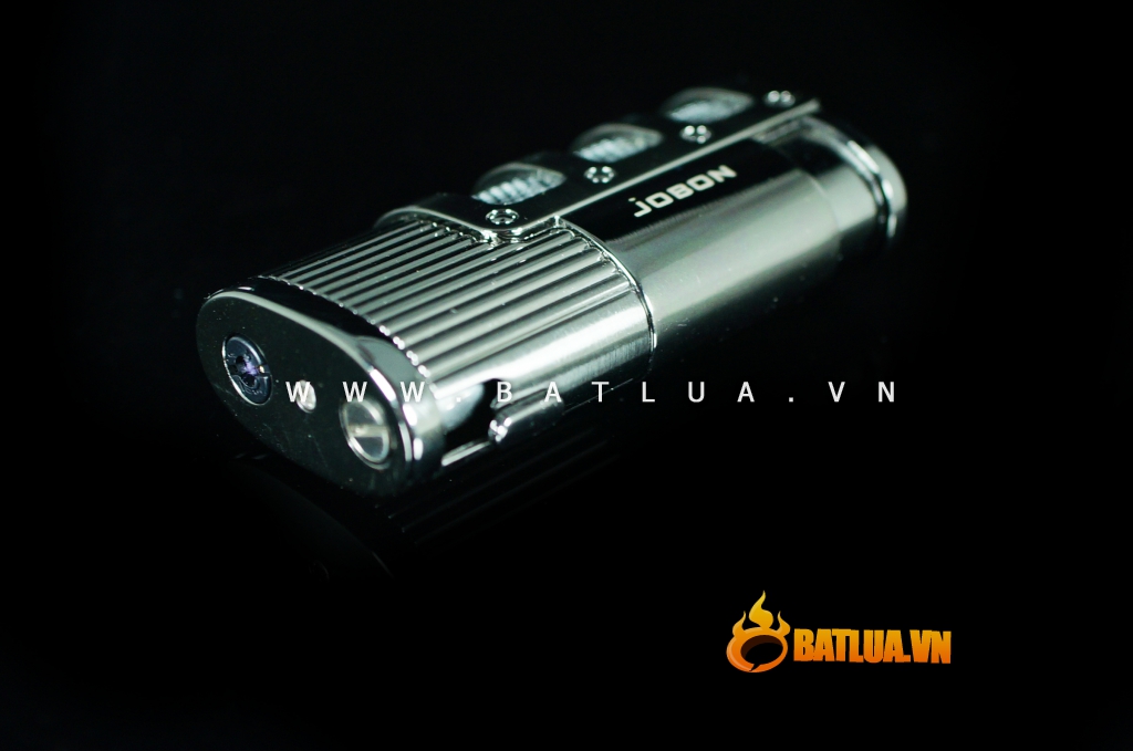 Bật lửa JObon thiết kế trang nhã lửa khò 2 tia cực mạnh