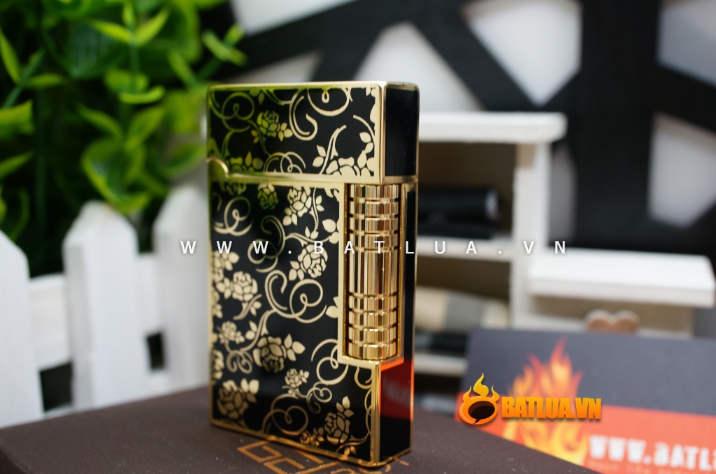 Bật lửa KUBOY chạm khắc hoa văn sắc sảo tinh tế KUBOY K1-12