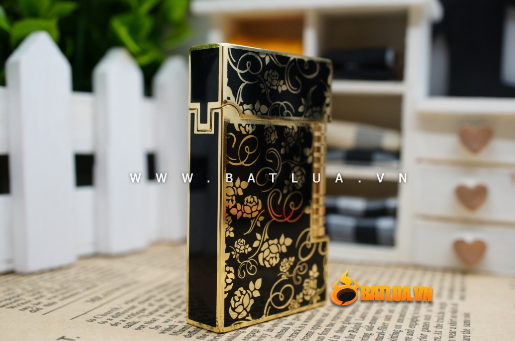 Bật lửa KUBOY chạm khắc hoa văn sắc sảo tinh tế KUBOY K1-12