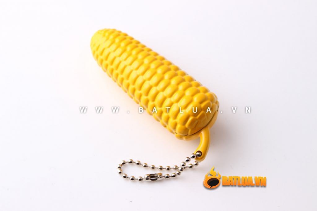 Bật lửa móc khóa kiểu dáng sáng tạo trái bắp ngô