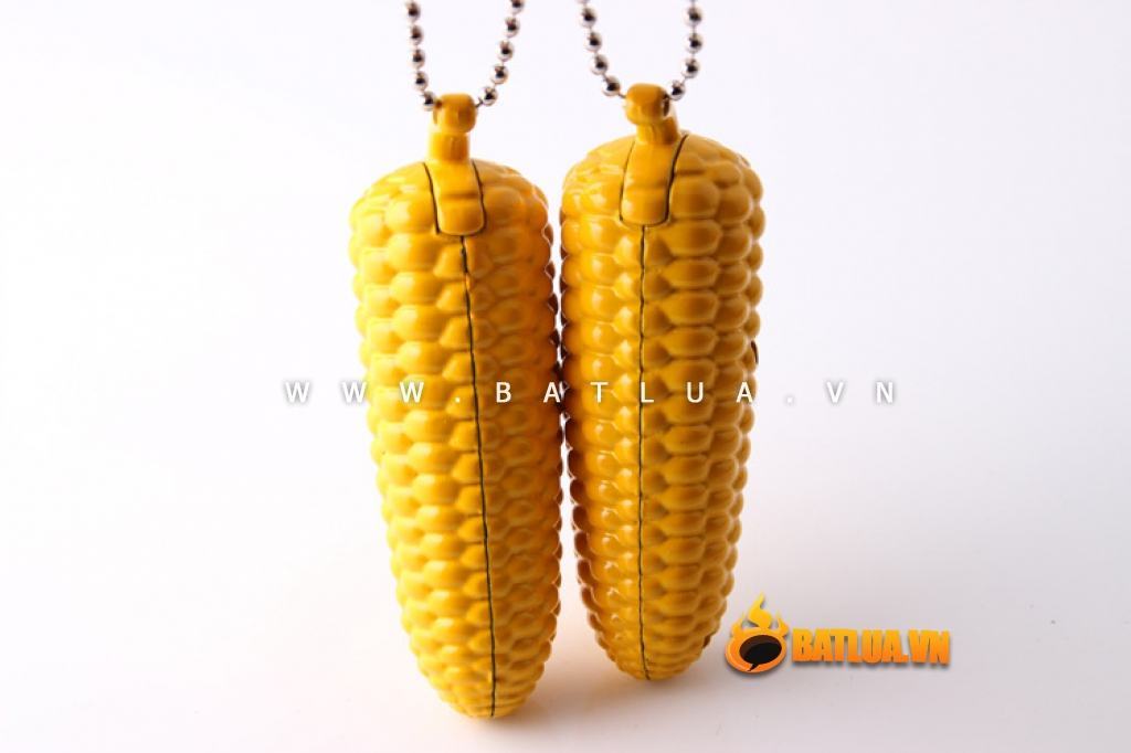Bật lửa móc khóa kiểu dáng sáng tạo trái bắp ngô