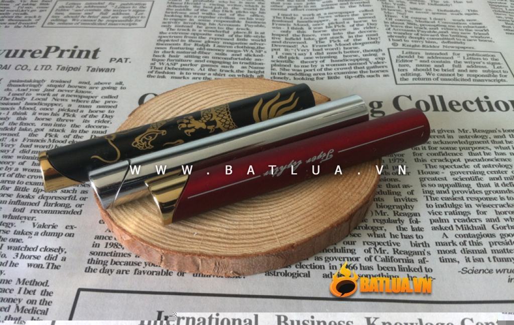 Bật lửa Tiger 858 hình trụ tròn thanh lịch nhiều màu sắc