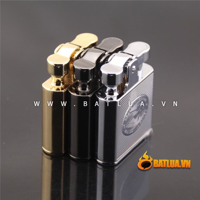 Bật lửa honest dùng xăng đánh đá lửa độc đáo 707-1