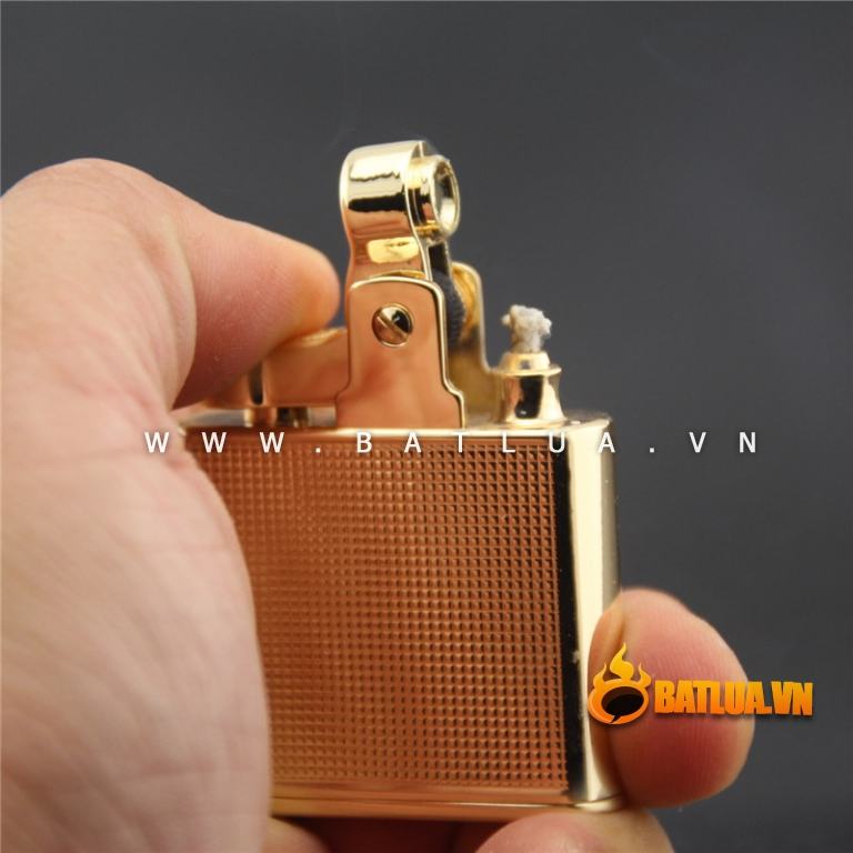 Bật lửa honest dùng xăng đánh đá lửa độc đáo 707-1