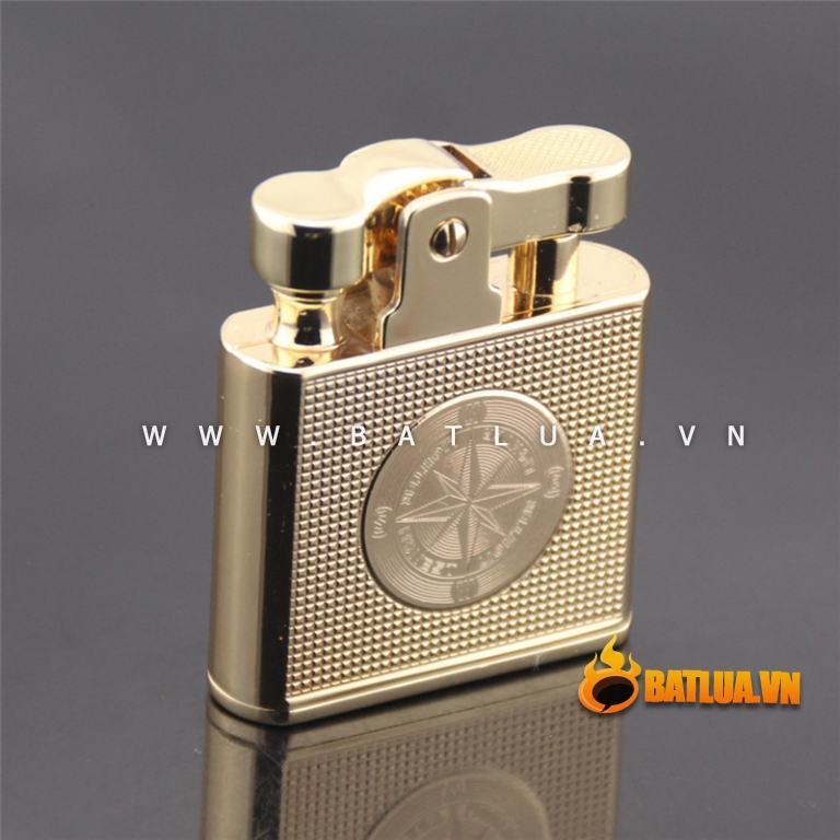 Bật lửa honest dùng xăng đánh đá lửa độc đáo 707-1