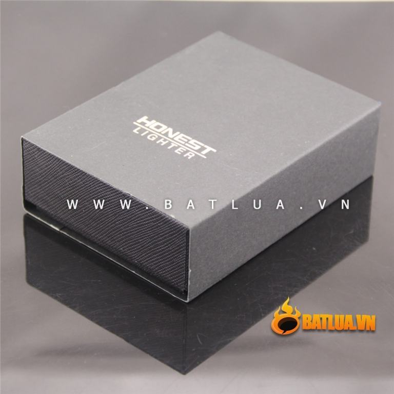 Bật lửa honest dùng xăng đánh đá lửa độc đáo 707-1