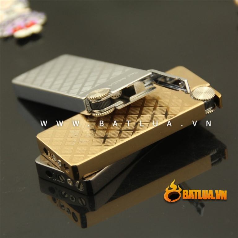 Bật lửa siêu mỏng đánh đá lửa khò kiểu dáng cổ XC-629
