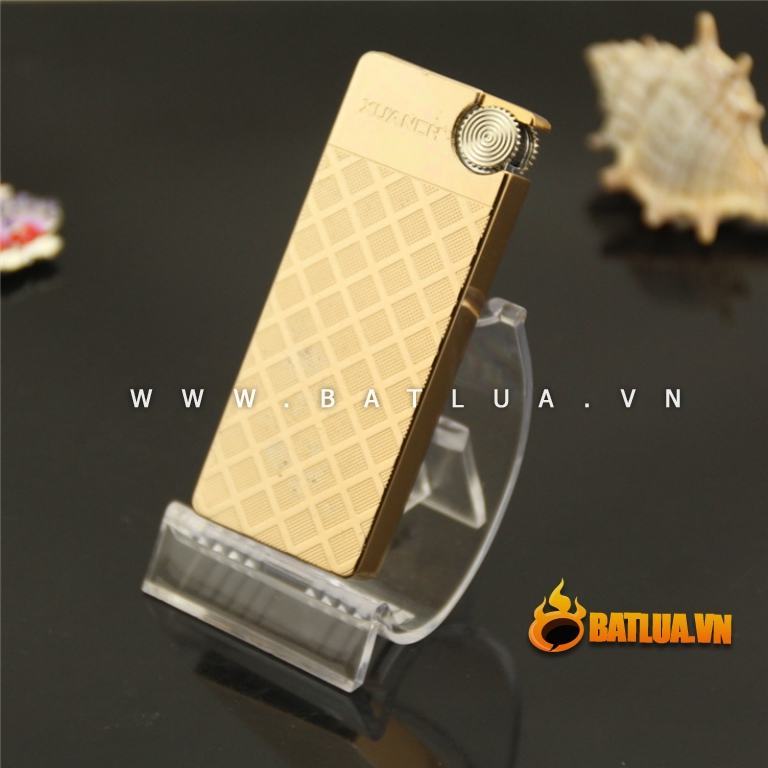 Bật lửa siêu mỏng đánh đá lửa khò kiểu dáng cổ XC-629