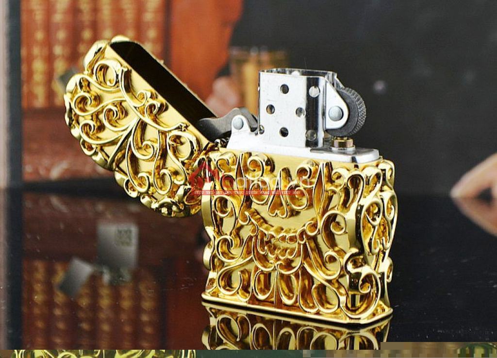 Bật lửa Zippo chính hãng Tana Toth vàng