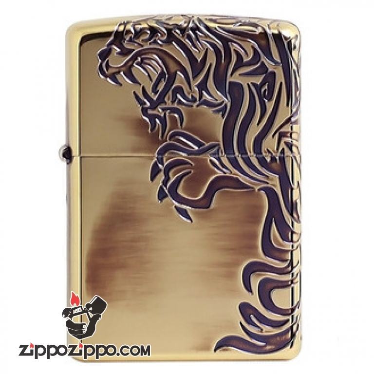 Bật lửa Zippo Đồng khắc hình Torayuki