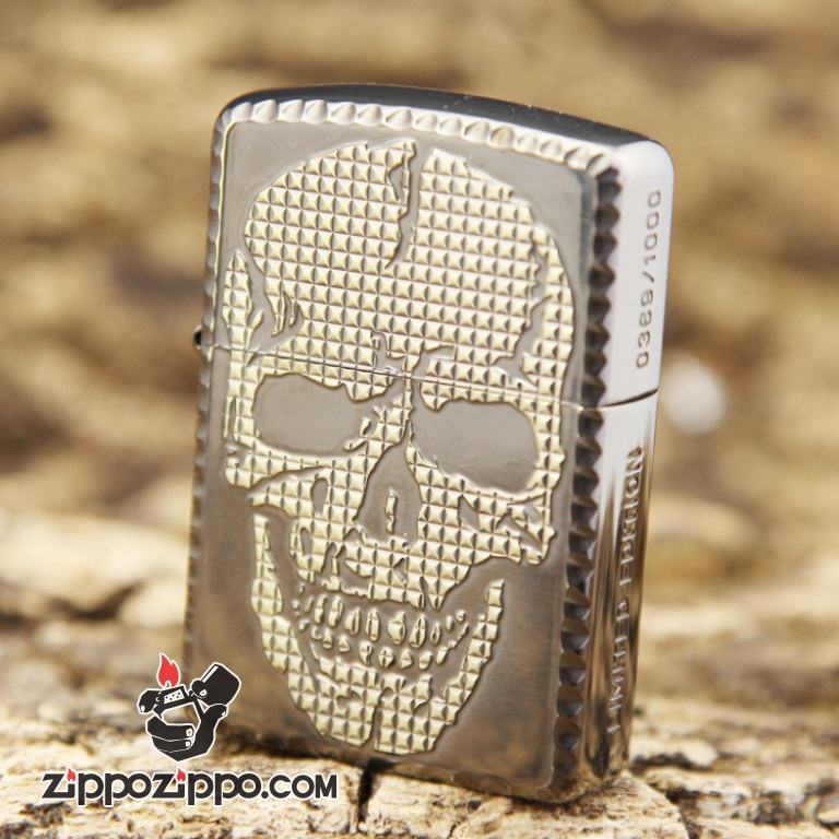 Bật lửa Zippo khắc nổi ghò viền giới hạn 1000