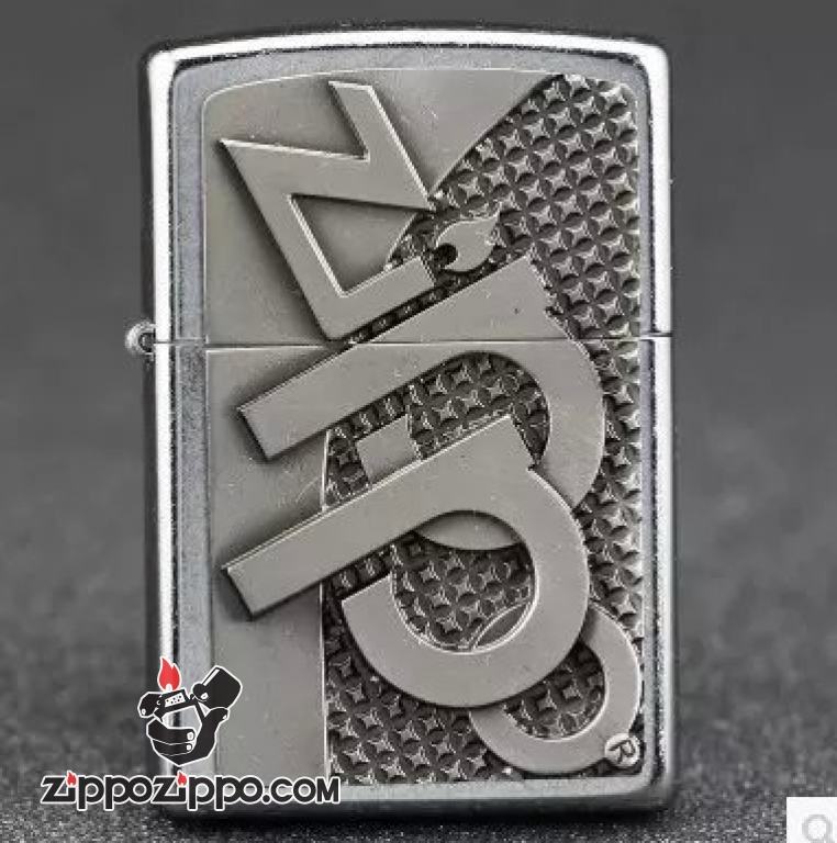 Bật lửa Zippo khắc chữ kiểu dáng 3 chiều