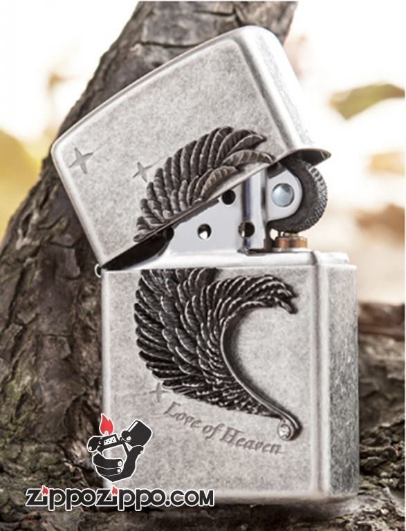 Bật lửa Zippo phiên bản Swan Wings