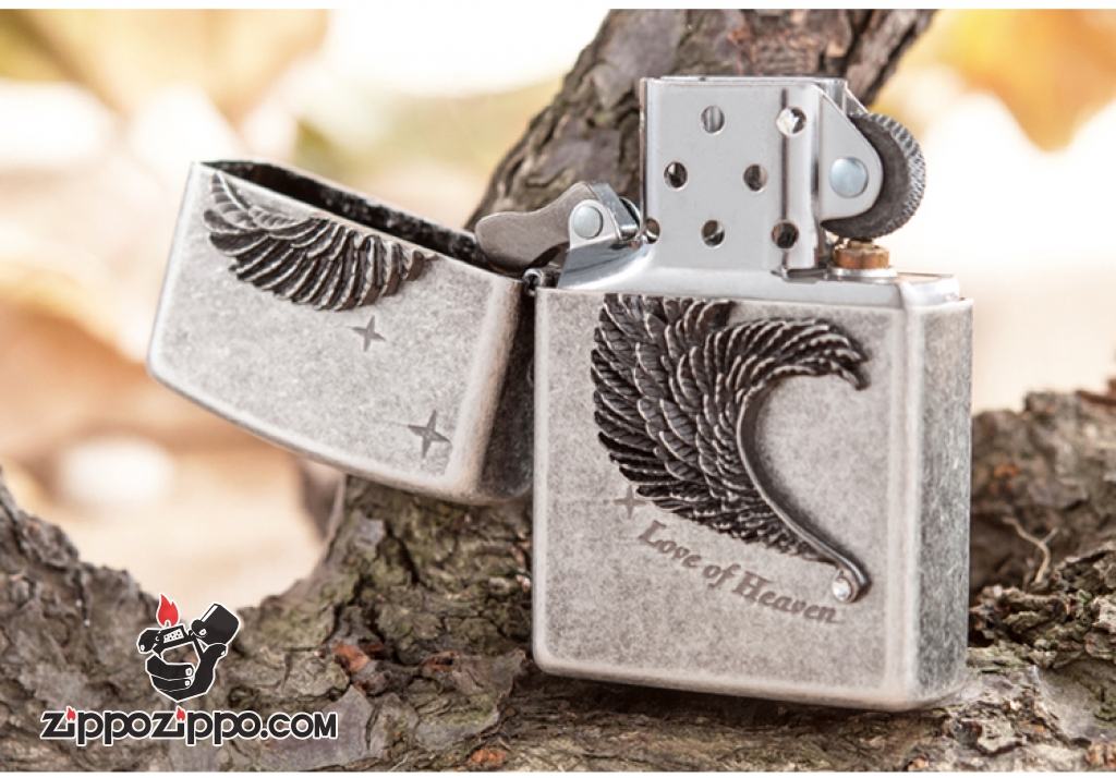 Bật lửa Zippo phiên bản Swan Wings