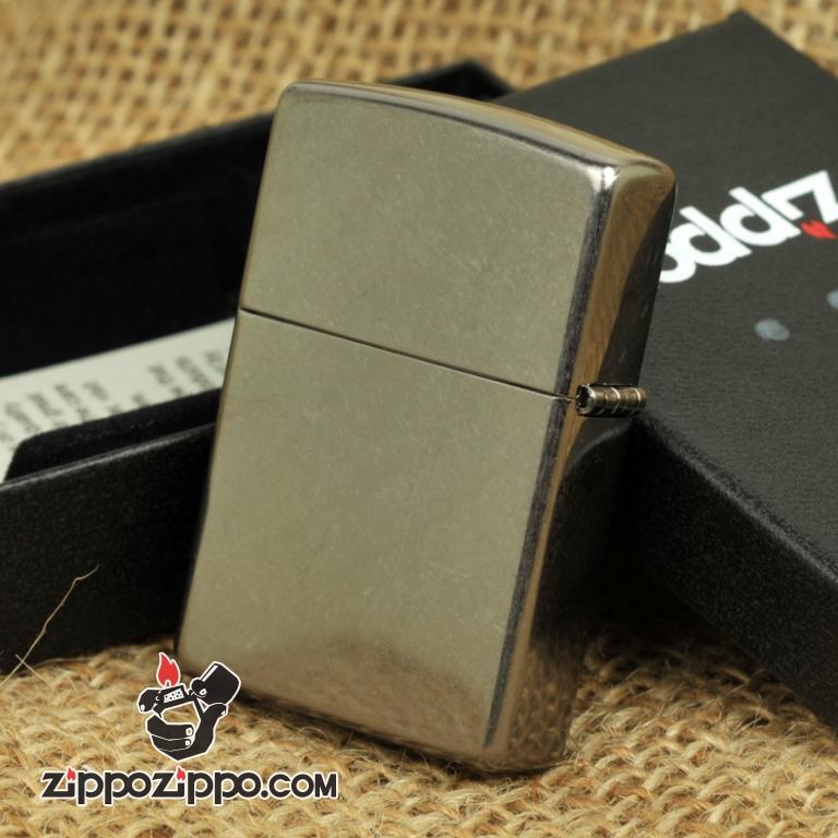 Bật lửa Zippo mặt đen phiên bản Pegasus Genuine