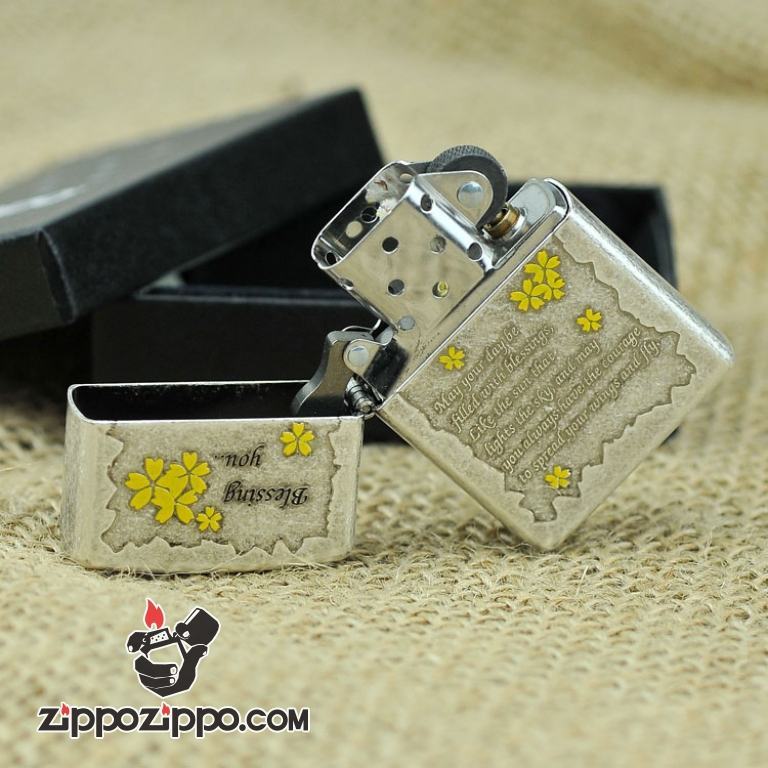 Bật lửa Zippo khắc bức thư tình