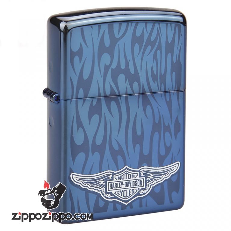 Bật lửa Zippo phiên bản Blue Ice Harley