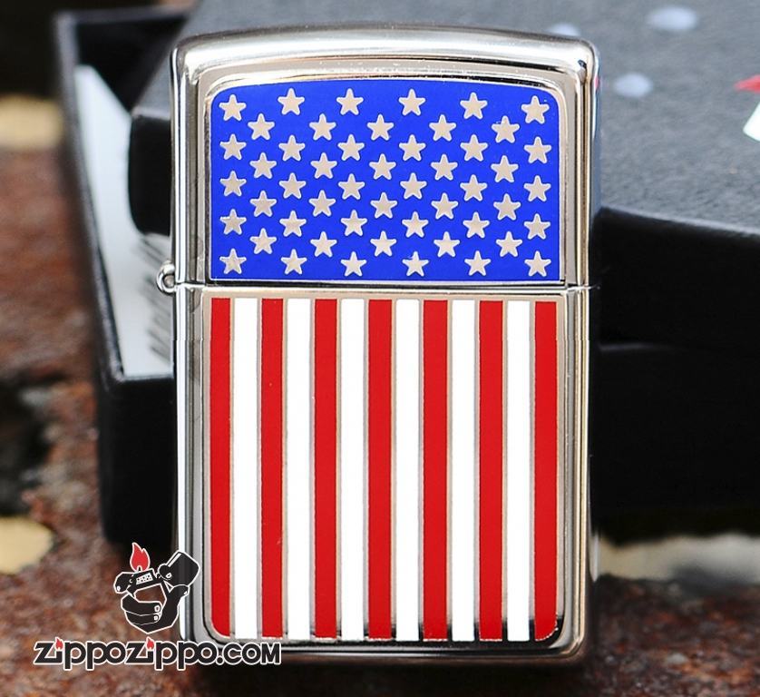 Bật lửa Zippo phiên bản  The Stars and Stripes