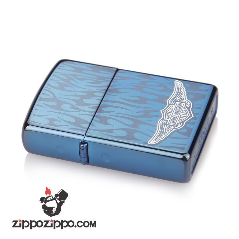 Bật lửa Zippo phiên bản Blue Ice Harley