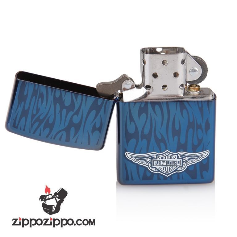 Bật lửa Zippo phiên bản Blue Ice Harley