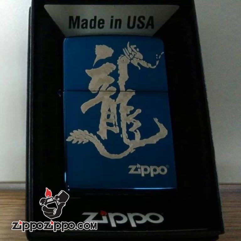 Bật lửa Zippo phiên bản Origina thu pháp hình rồng