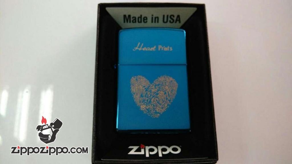 Bật lửa Zippo phiên bản Original in trái tim