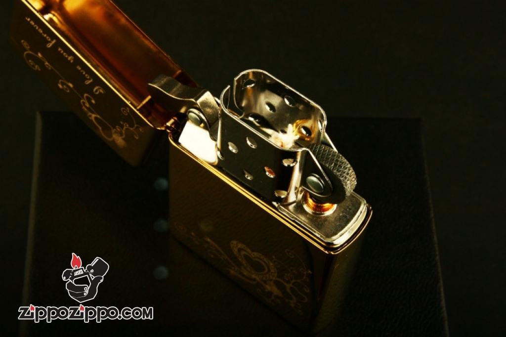 Bật lửa Zippo đồng phiên bản arabesques