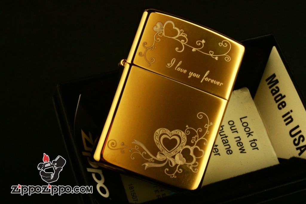 Bật lửa Zippo đồng phiên bản arabesques