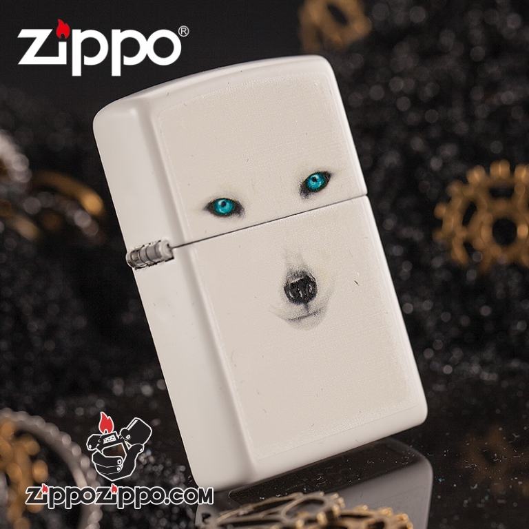 Bật lửa Zippo phiên bản Genuine trắng