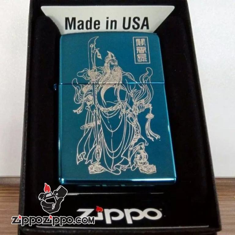 Bật lửa Zippo phiên bản Original in hình quan công