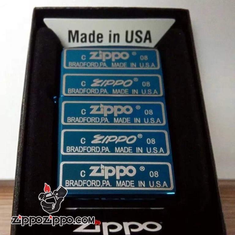 Bật lửa Zippo phiên bản Original in mộc đáy