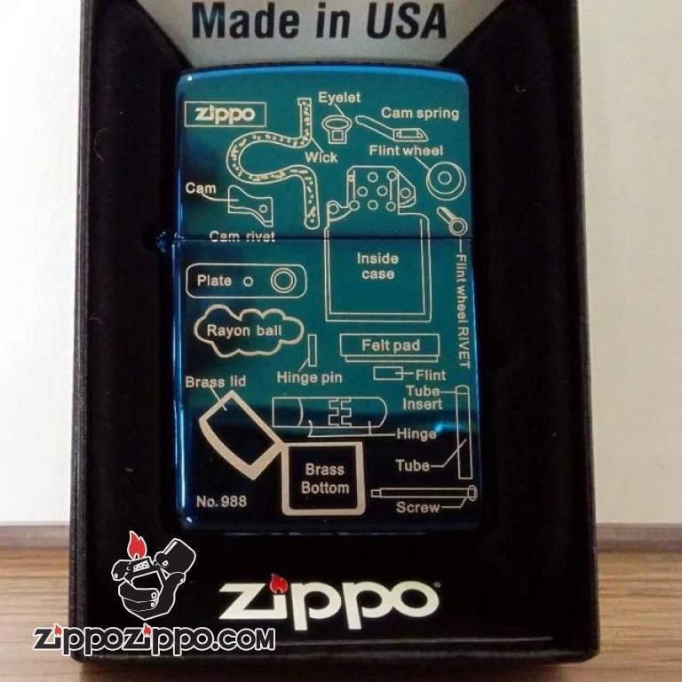 Bật lửa Zippo phiên bản Original in mô hình Zippo