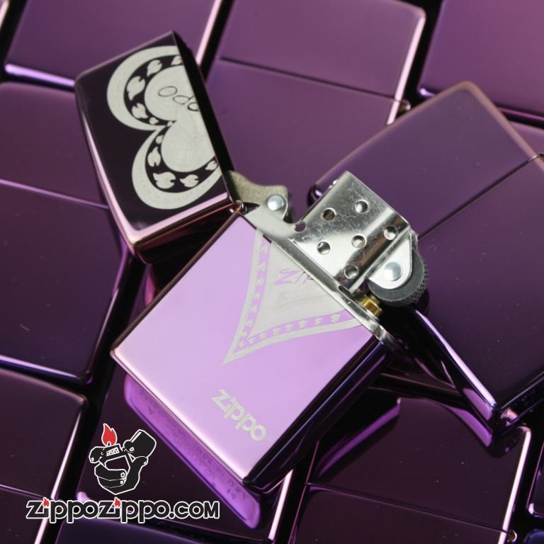 Bật lửa Zippo phiên bản Zibing in hình trái tim Zippo