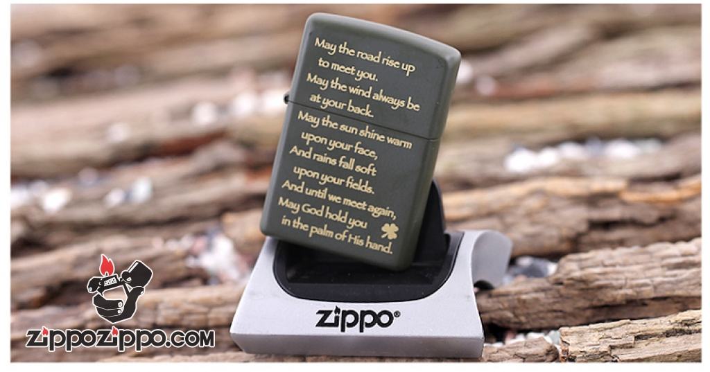 Bật lửa Zippo phiên bản Ailen Clover