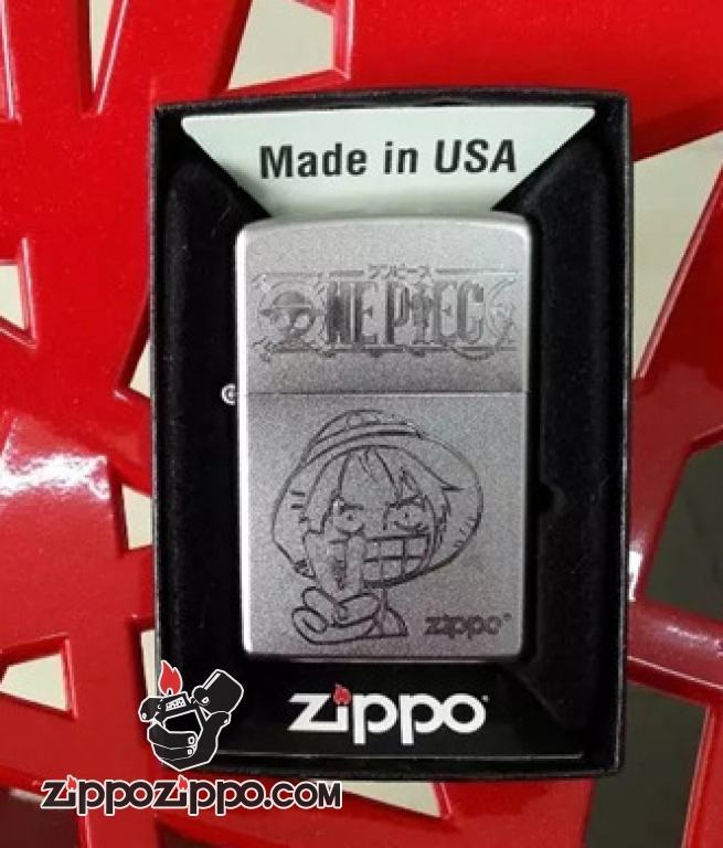 Bật lửa Zippo phiên bản Crom khắc Lu Fei