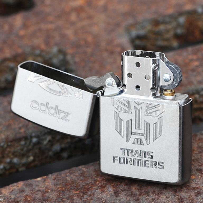 Bật lửa Zippo Laser Logo khắc Transformers Autobot