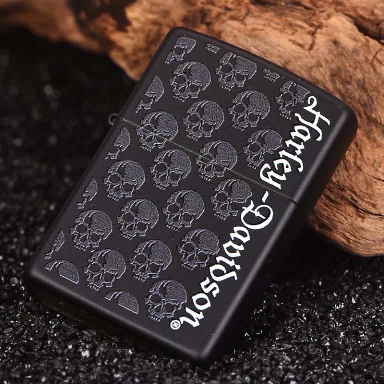 Bật lửa Zippo phiên bản Harley Skull