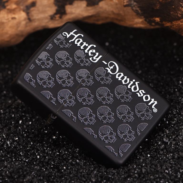 Bật lửa Zippo phiên bản Harley Skull