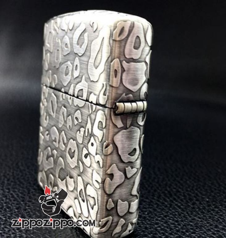 Bật lửa Zippo nguyên khối họa tiết đá hoa cương