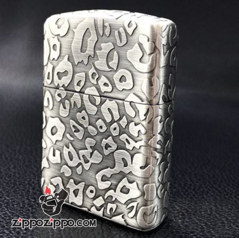 Bật lửa Zippo nguyên khối họa tiết đá hoa cương