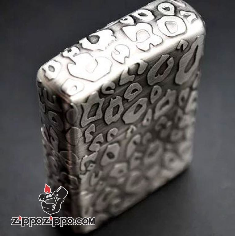 Bật lửa Zippo nguyên khối họa tiết đá hoa cương