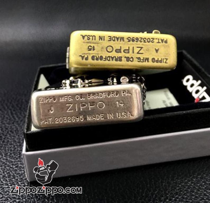 Bật lửa ZIppo phiên bản 1941 Đúc nổi hình ngựa