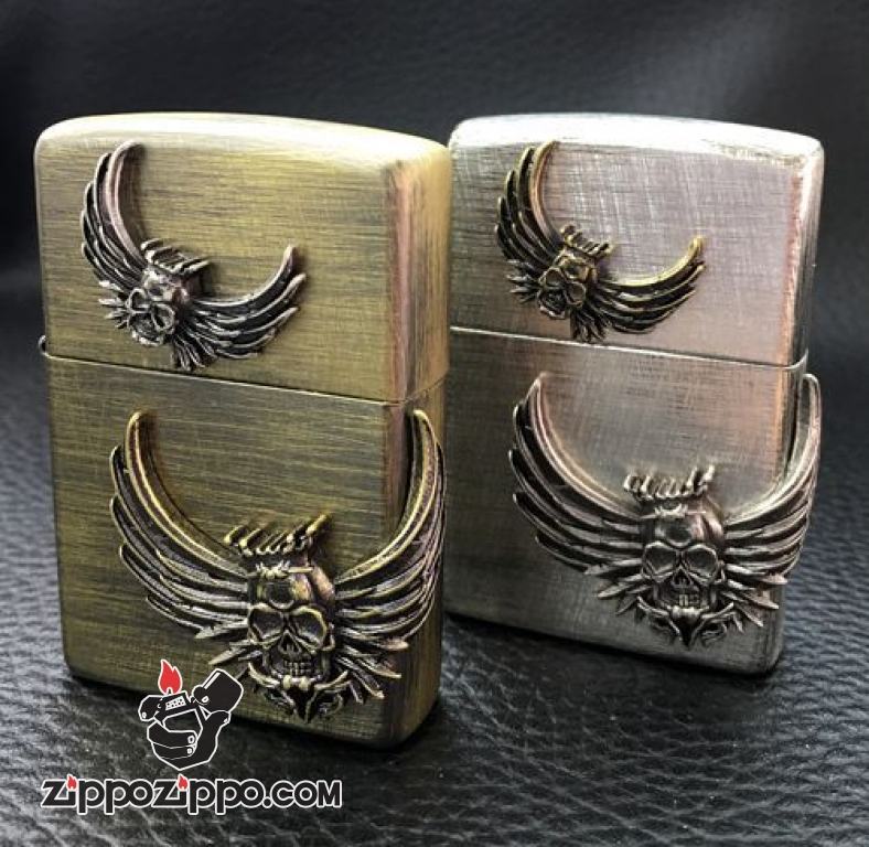 Bật lửa Zippo phiên bản Sọ Wings