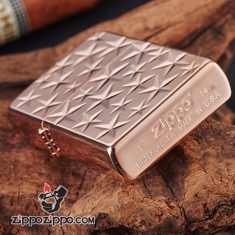Bật lửa Zippo khắc nhiều ngôi sao một mặt