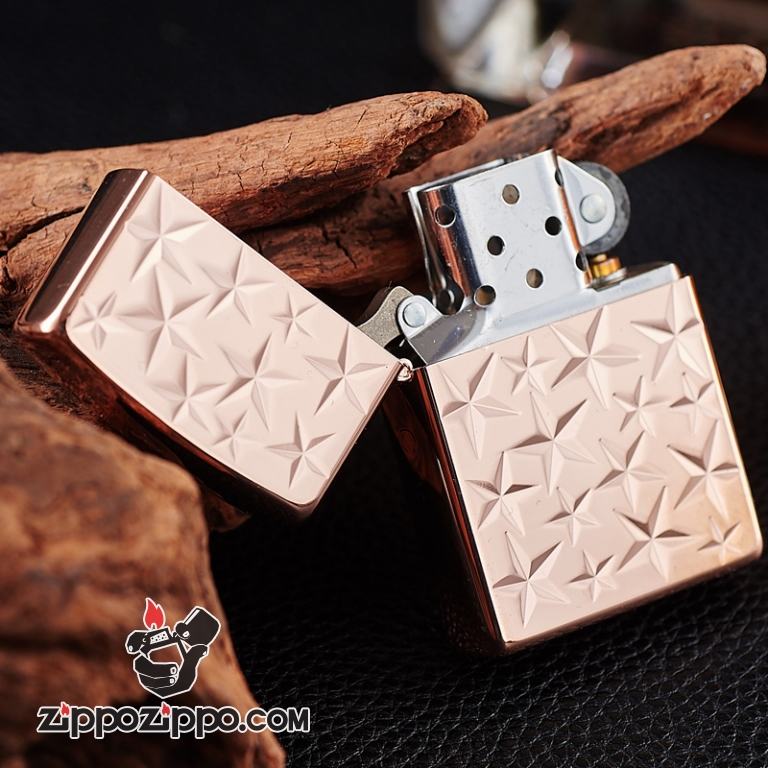 Bật lửa Zippo khắc nhiều ngôi sao một mặt