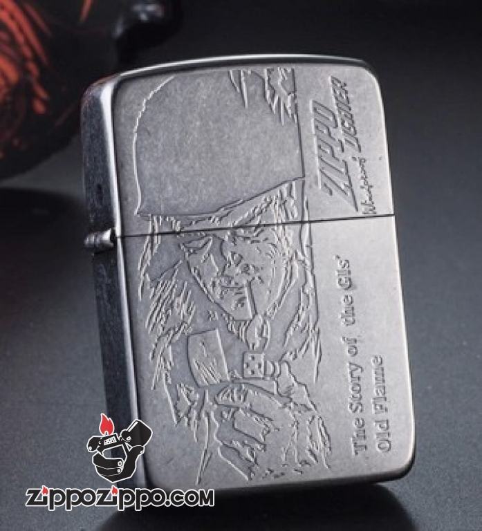 Bật lửa Zippo phiên bản 1941 khắc hình người