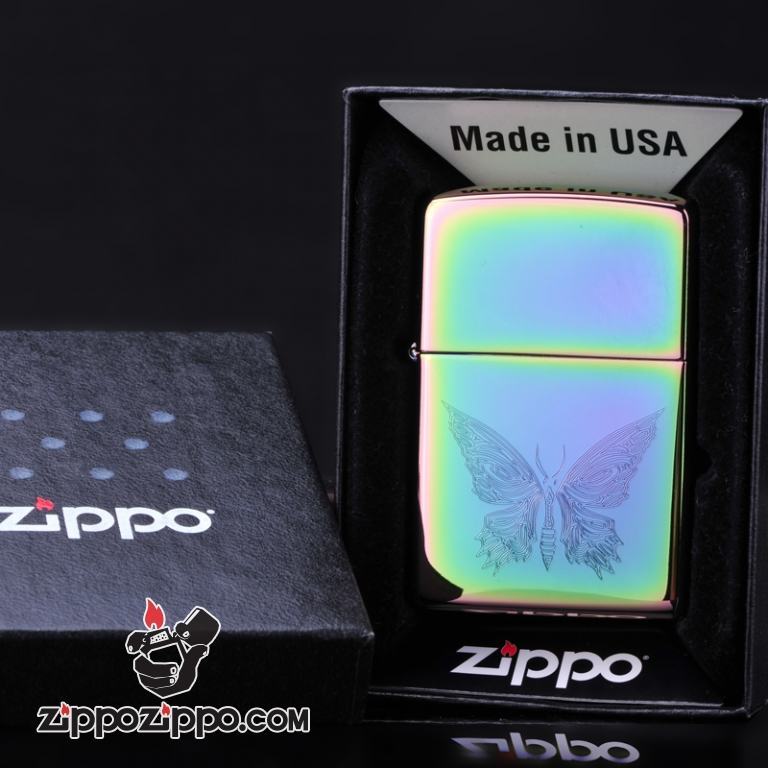 Bật lửa Zippo phiên bản Symphony khắc bướm