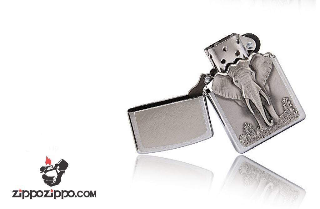 Bật lửa Zippo phiên bản Collector khắc hình voi